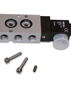 Magnetventil 5/2 Wege Namur 1/4" S/IP67 24V 50Hz Stecker B